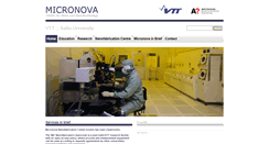 Desktop Screenshot of micronova.fi